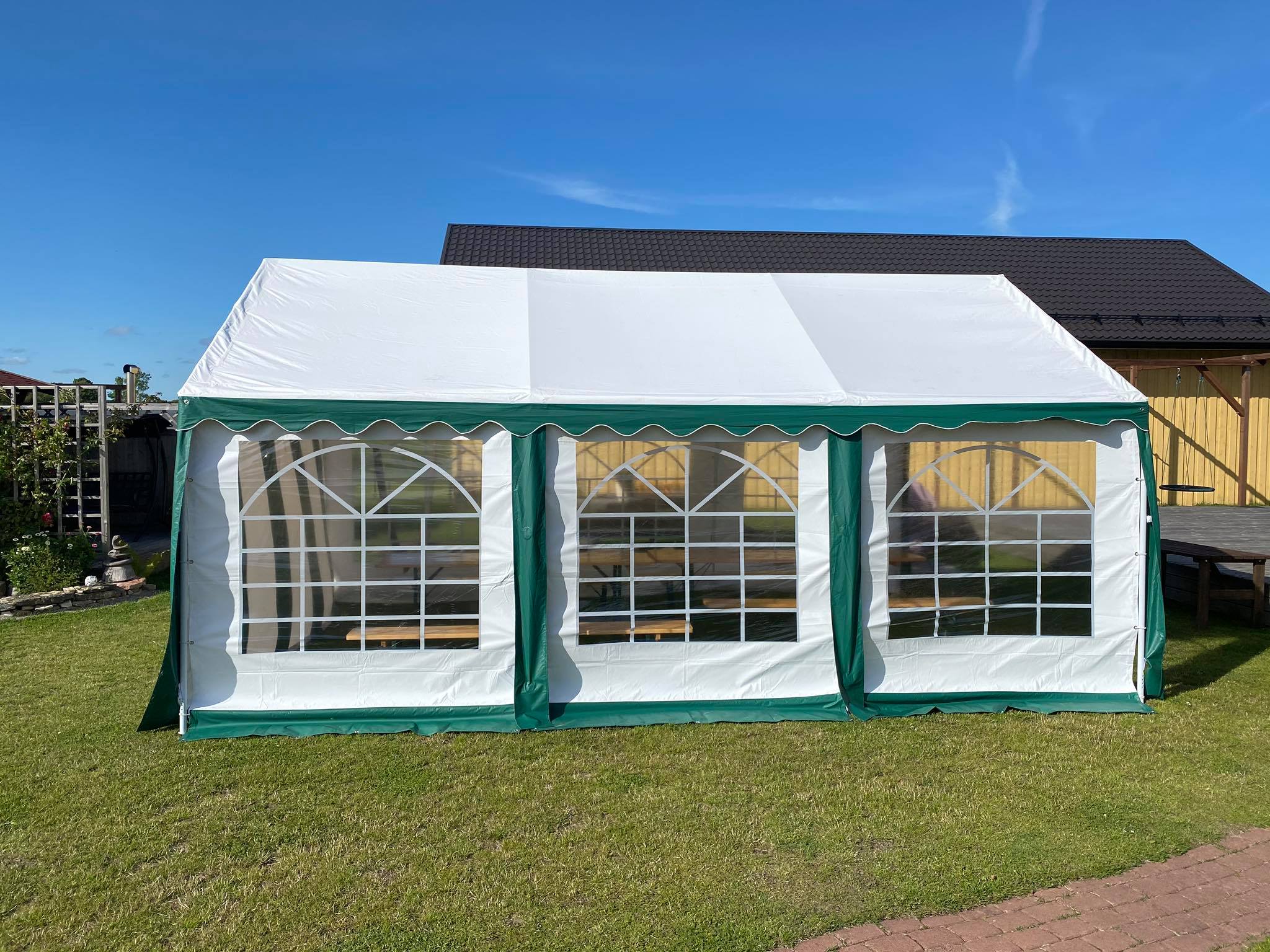 4x6m Peotelk varvus VALGE